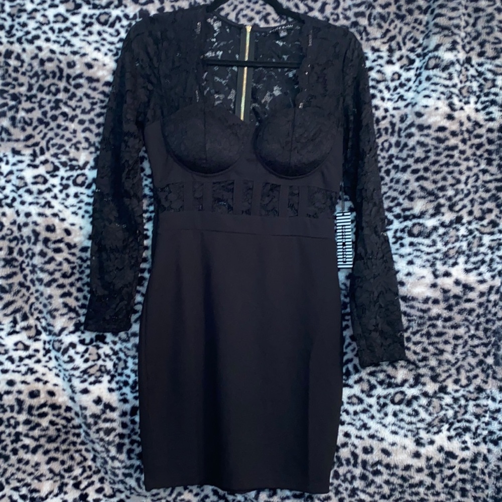 Sexy lace black dress. Tags still on!